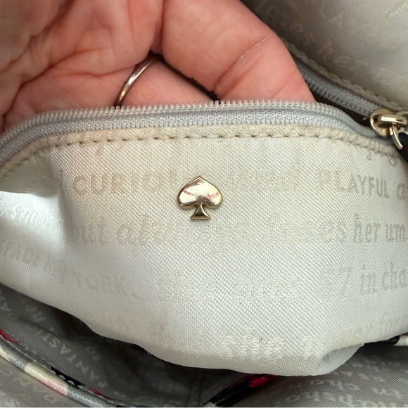 KATE SPADE New York Cedar Street Rose Maise Satchel Floral Crossbody Bag Flowers - Picture 11 of 16